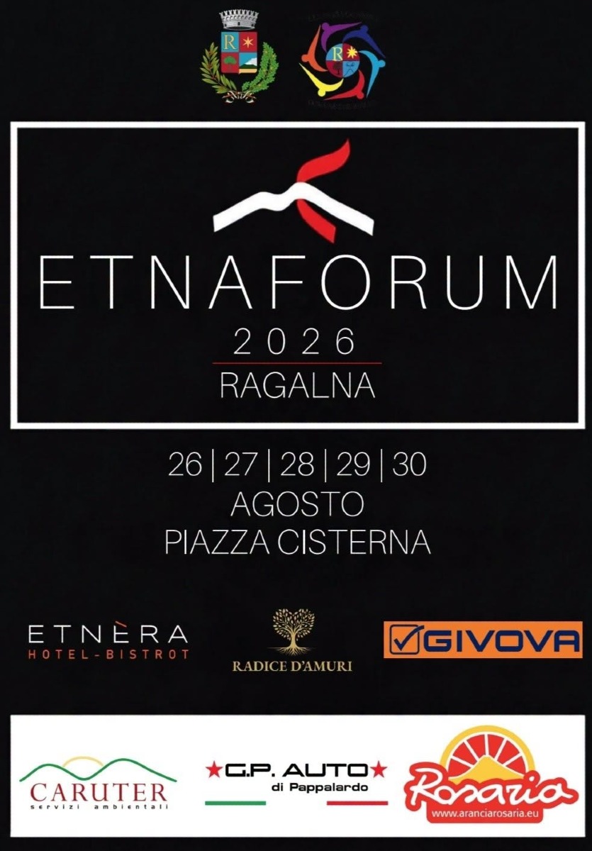 Locandina Etnaforum 2026 a Ragalna 