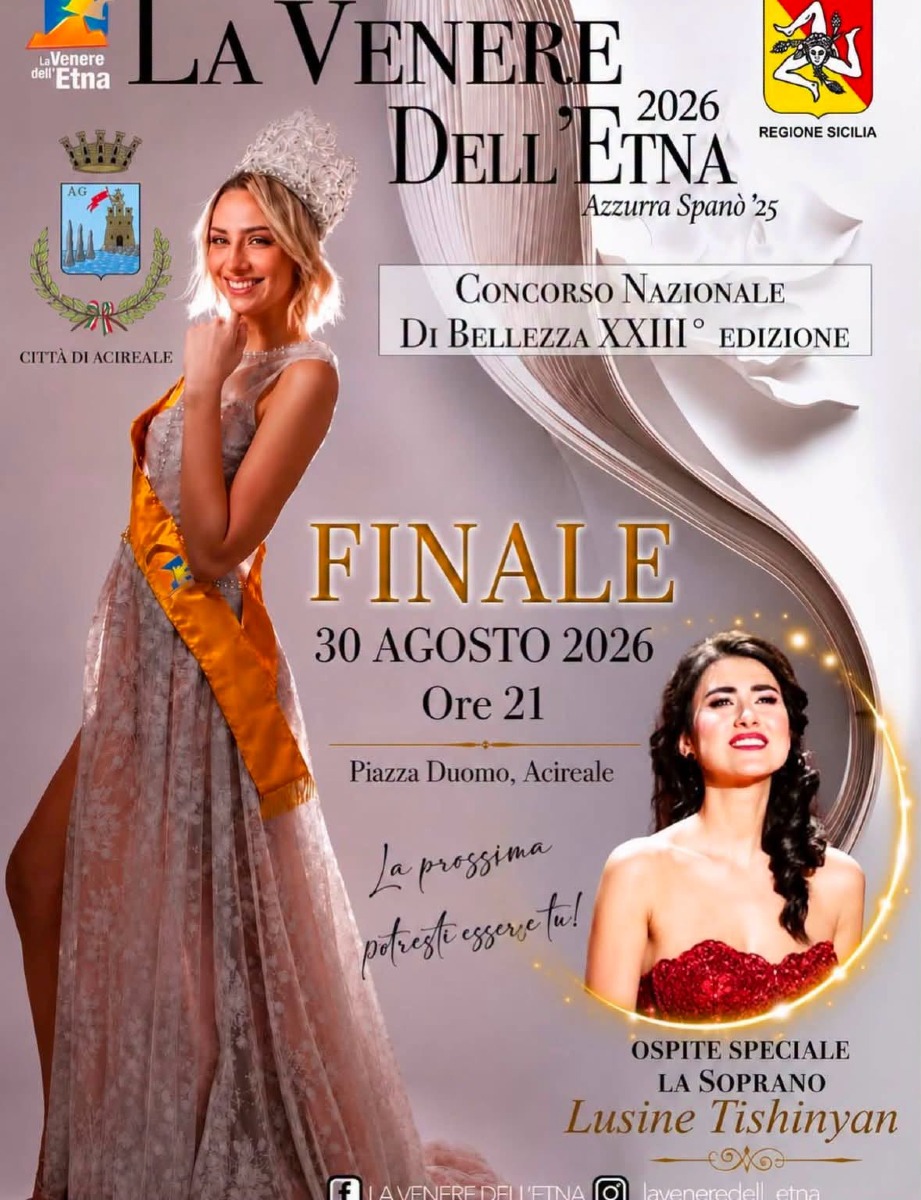 Locandina ufficiale Venere dell'Etna 2026