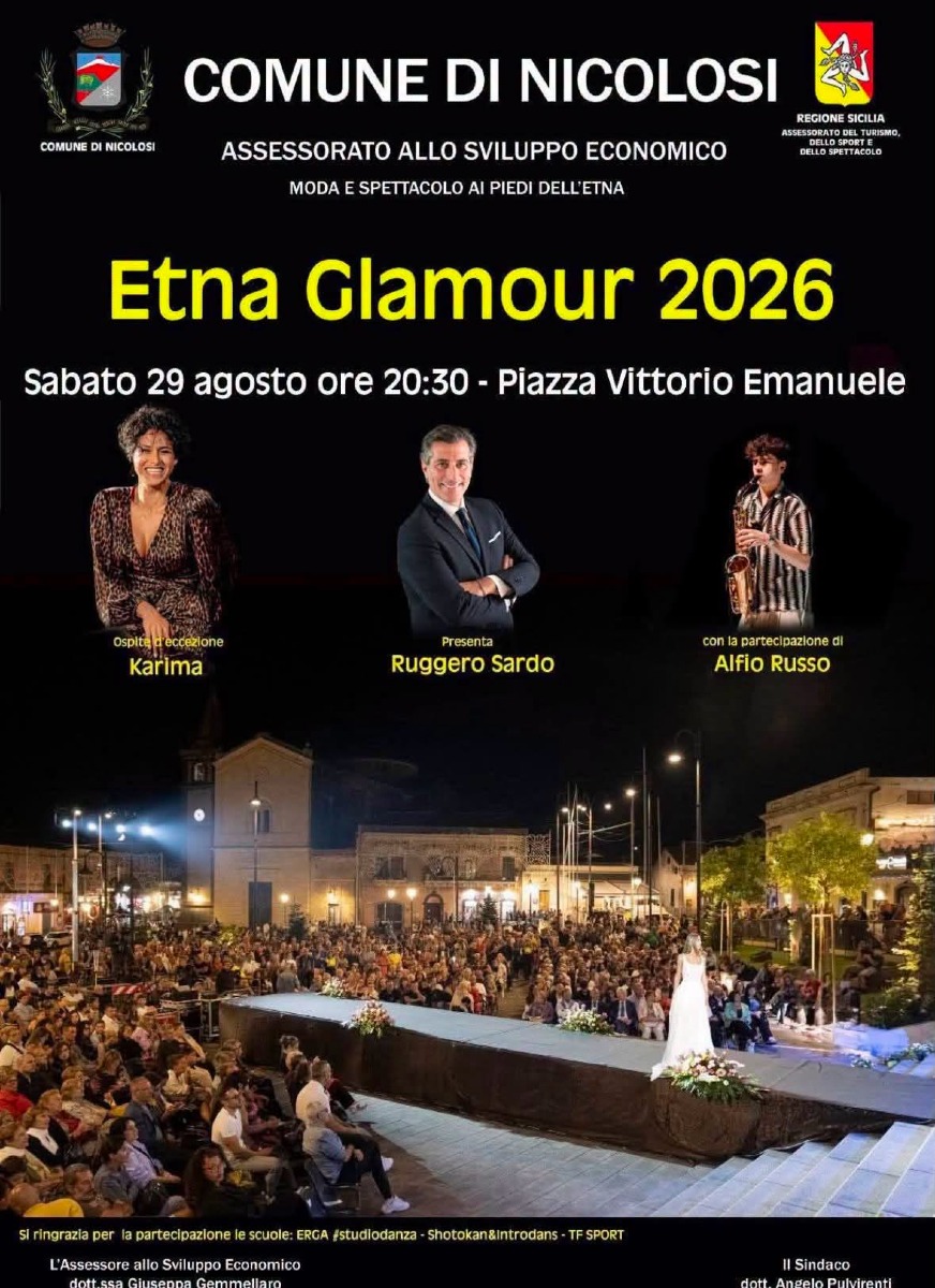 Locandina Etna Glamour 2026