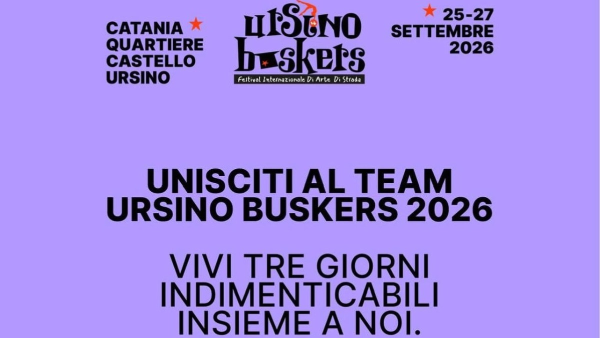 Ursino Buskers cerca volontari per il Festival Internazionale di Arti di Strada a Catania - 