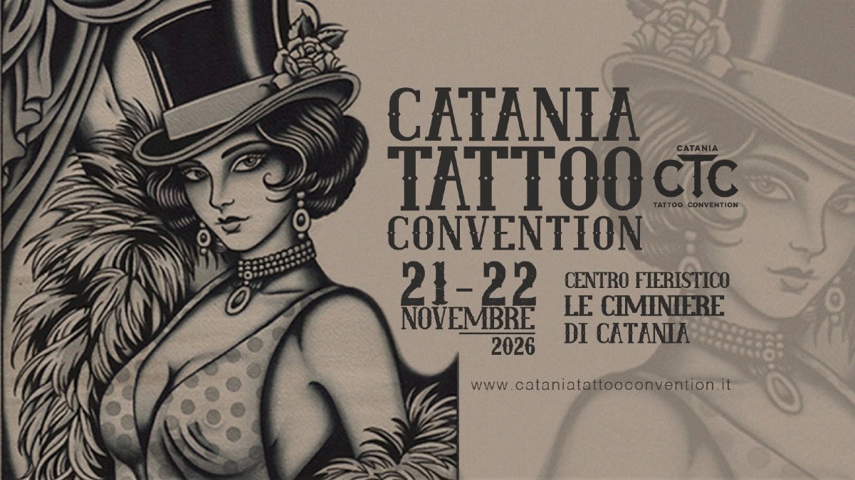 Catania Tattoo Convention 2026: VIII edizione il 21-22 novembre al centro fieristico Le Ciminiere - Credit Foto Catania Tattoo Convention