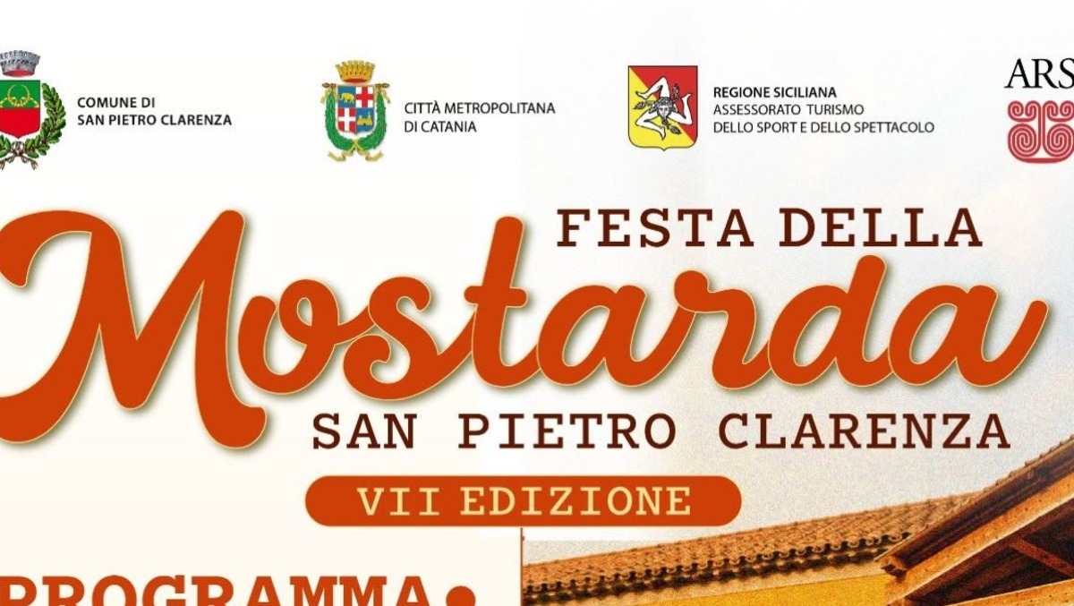 San Pietro Clarenza: la VII Festa della Mostarda dal 18 al 20 settembre 2026 - 