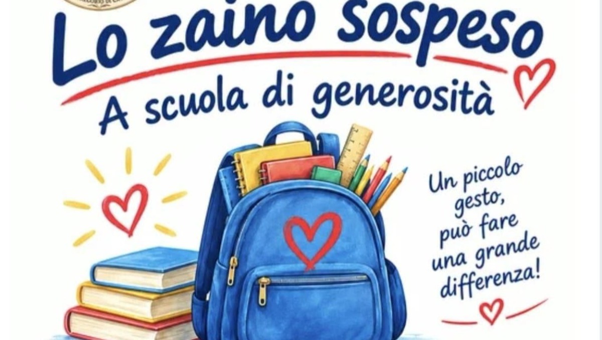 San Gregorio di Catania lancia “Lo Zaino Sospeso”: kit scolastici per famiglie in difficoltà - 