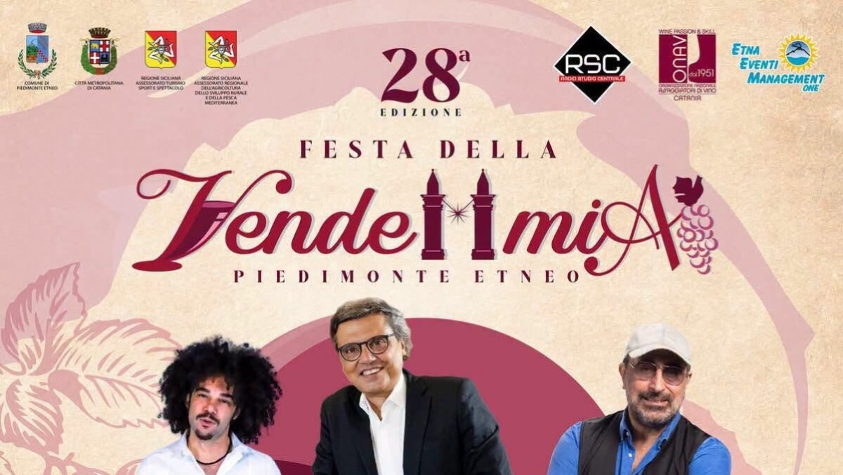 Piedimonte Etneo, serata finale della Festa della Vendemmia con “Insieme con… Salvo La Rosa” - 