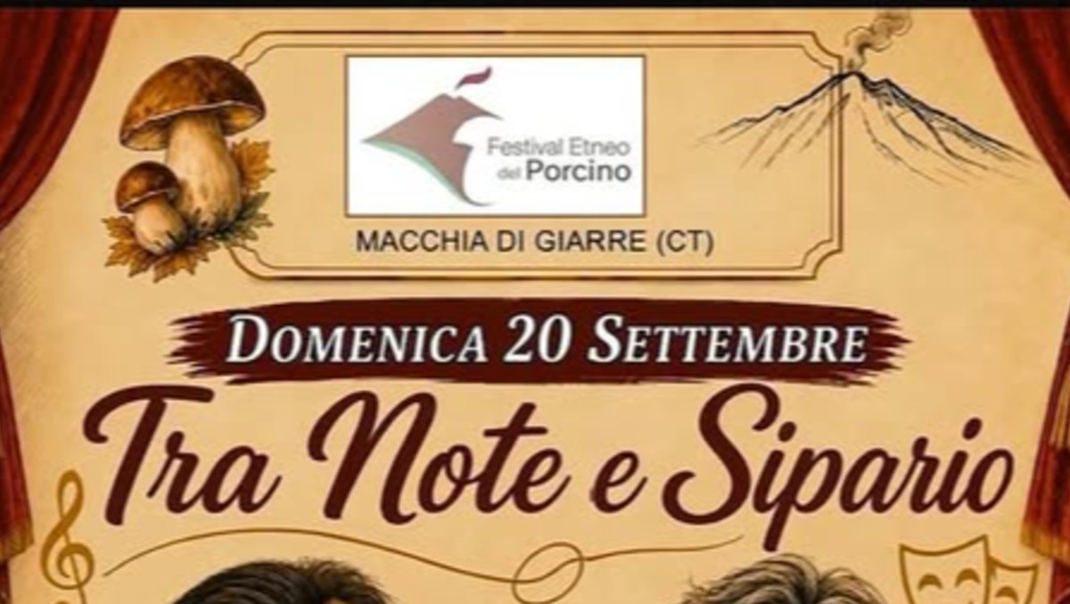 Macchia di Giarre, domenica 20 settembre: Carmelo Morgia e Pippo Barone protagonisti del Festival Etneo del Porcino - 