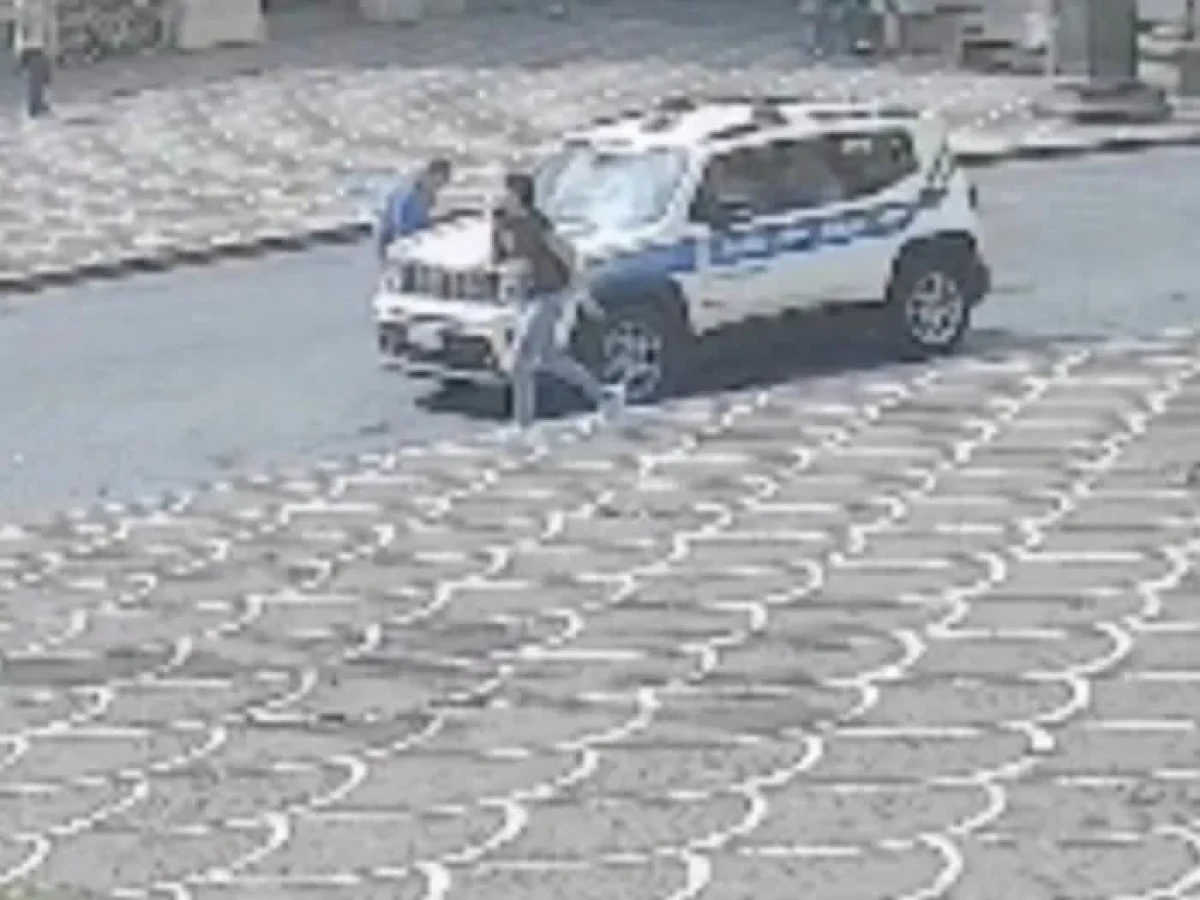 Paternò: 66enne buca la ruota di un Suv della polizia locale, denunciato e multato - 