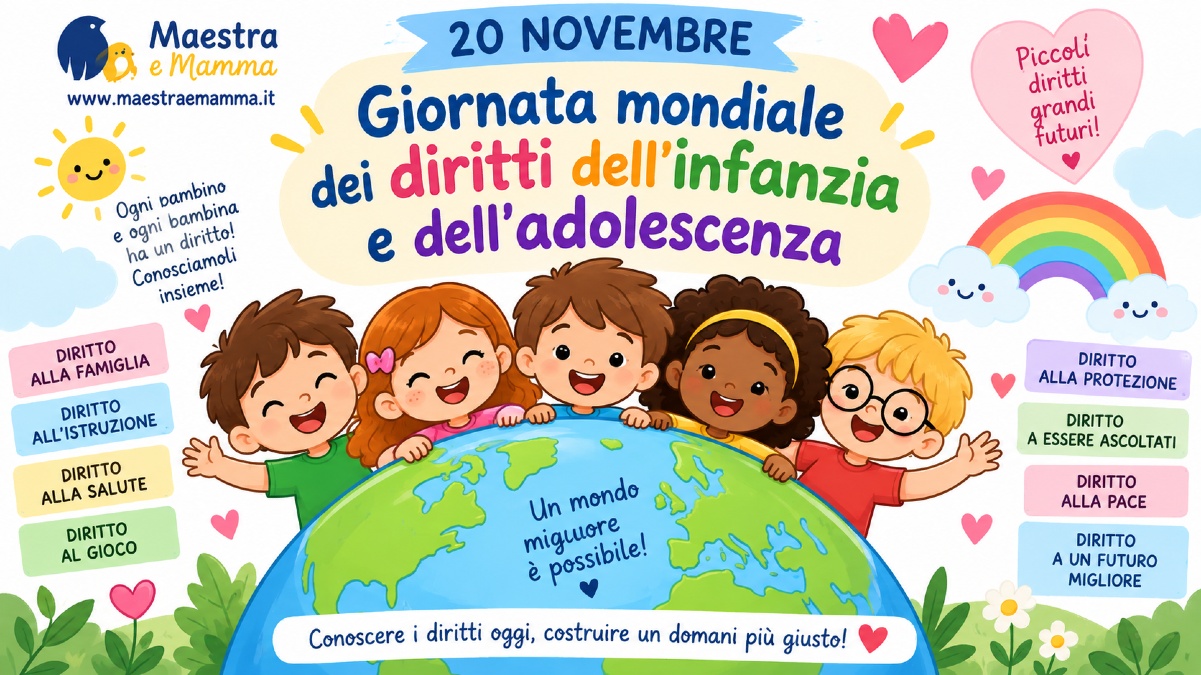 20 novembre: scheda sui diritti dell’infanzia e dell’adolescenza - 