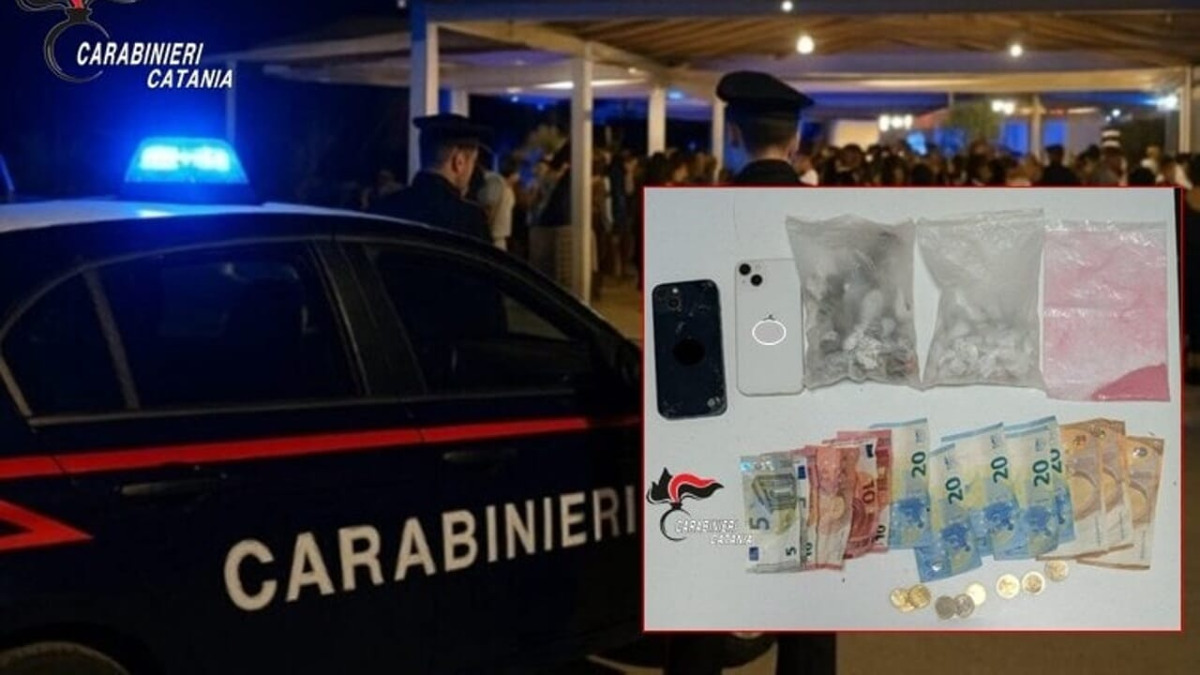 Catania: arrestato un 18enne con oltre 150 dosi sequestrate vicino a una discoteca - 