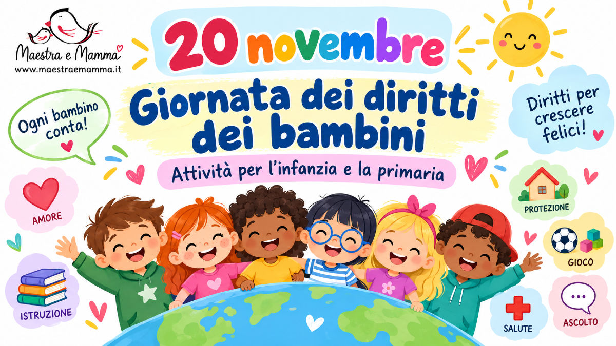 20 novembre: attività sui diritti dei bambini per infanzia e primaria - 