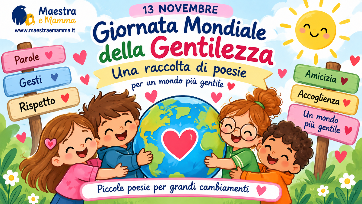 13 novembre: raccolta di poesie per la Giornata mondiale della gentilezza - 