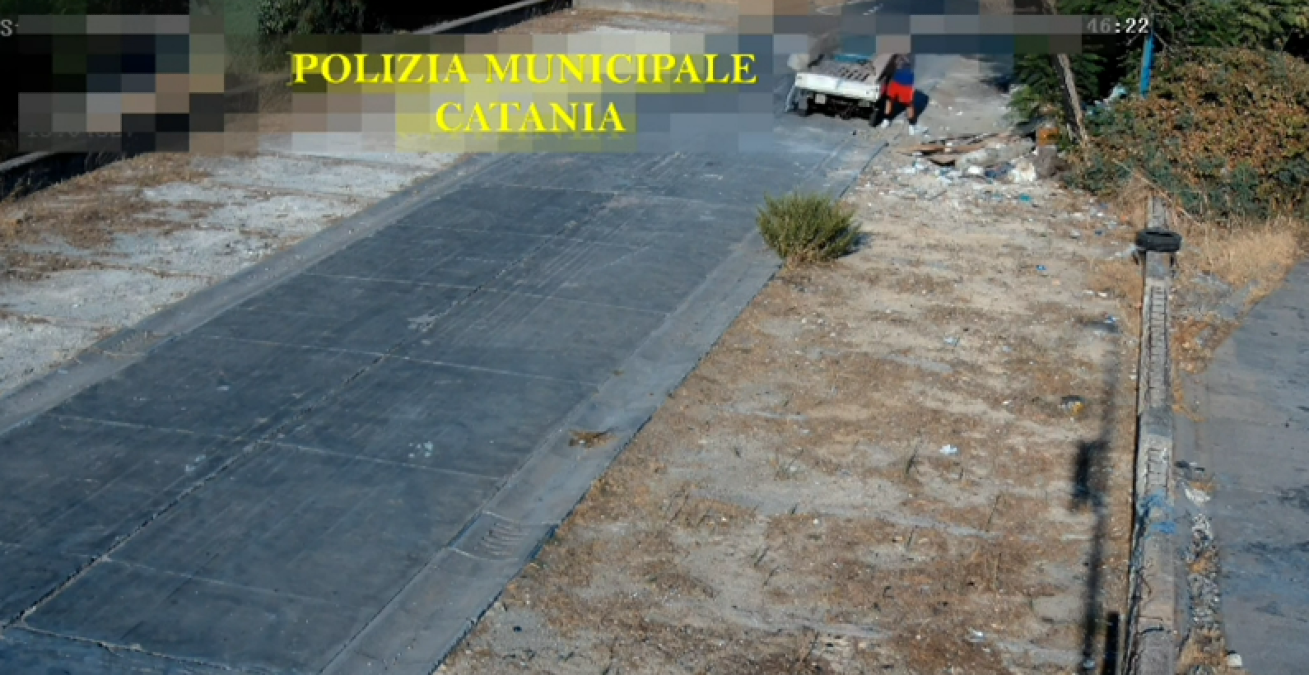 Catania intensifica la lotta alle discariche abusive: 47 telecamere e oltre 300 sanzioni in 3 mesi
