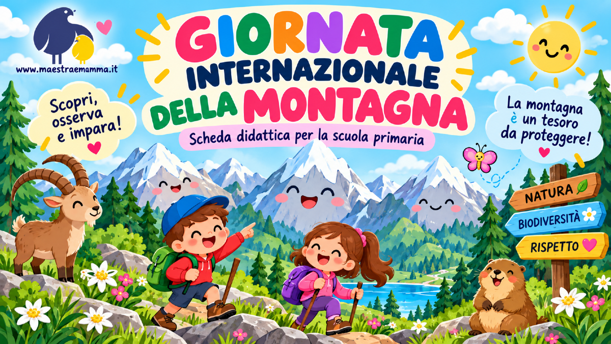 Giornata internazionale della montagna: scheda didattica per la scuola primaria - 