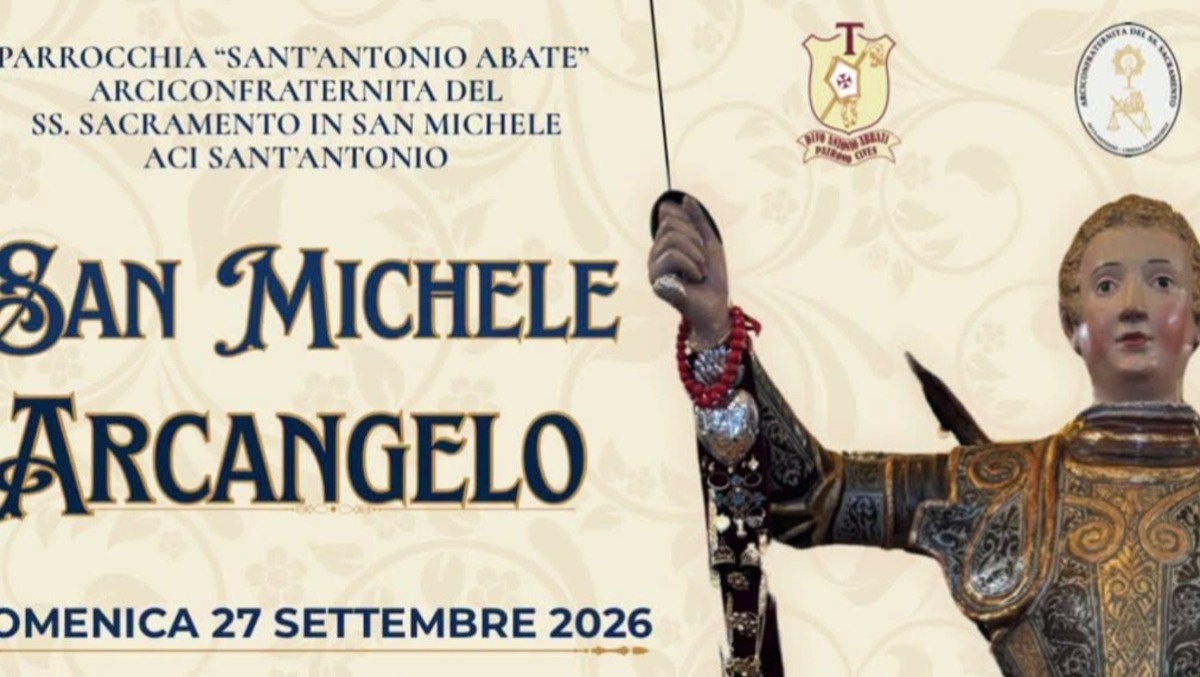 Aci Sant'Antonio: al via domenica la festa di San Michele Arcangelo - 