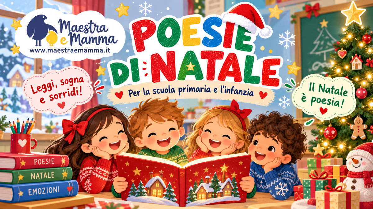 Poesie di Natale per la scuola primaria e l’infanzia: scheda stampabile - 