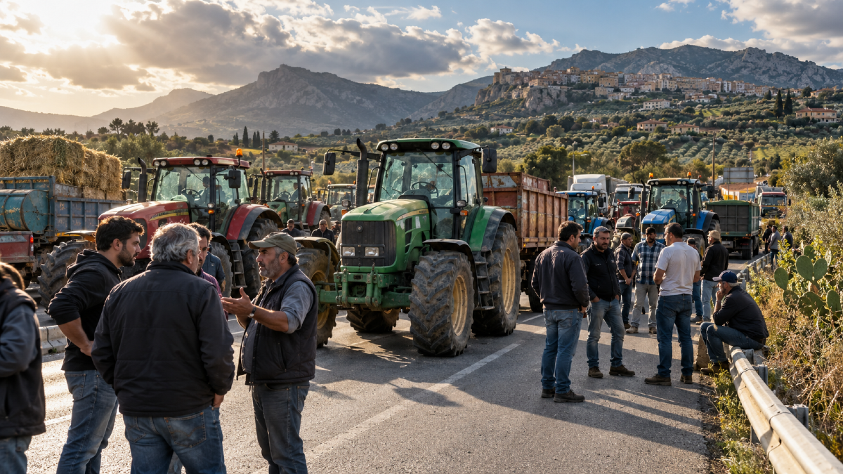 Agricoltori pronti a bloccare la Palermo-Agrigento: sit-in di Agrisat contro i carburanti oltre 2,20 €/l