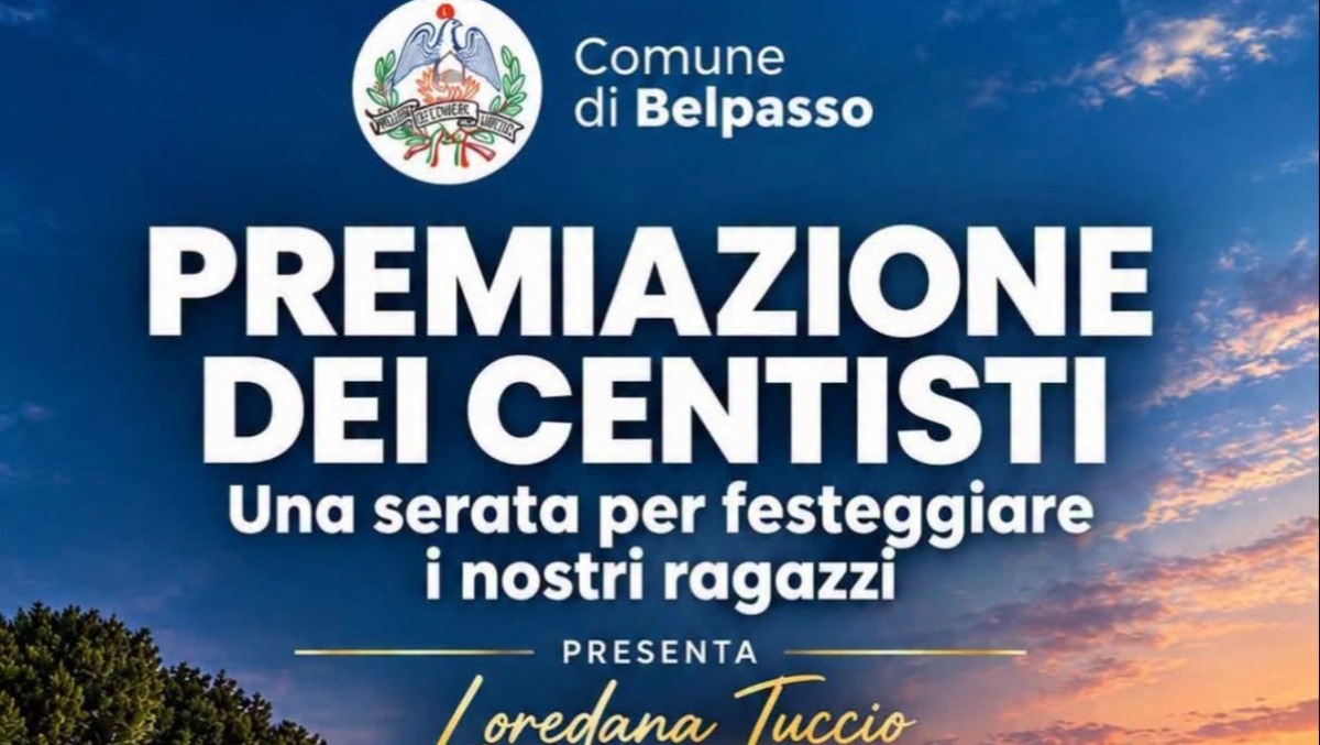 Belpasso premia i centisti: serata al Parco Urbano Peppino Impastato il 29 settembre - 