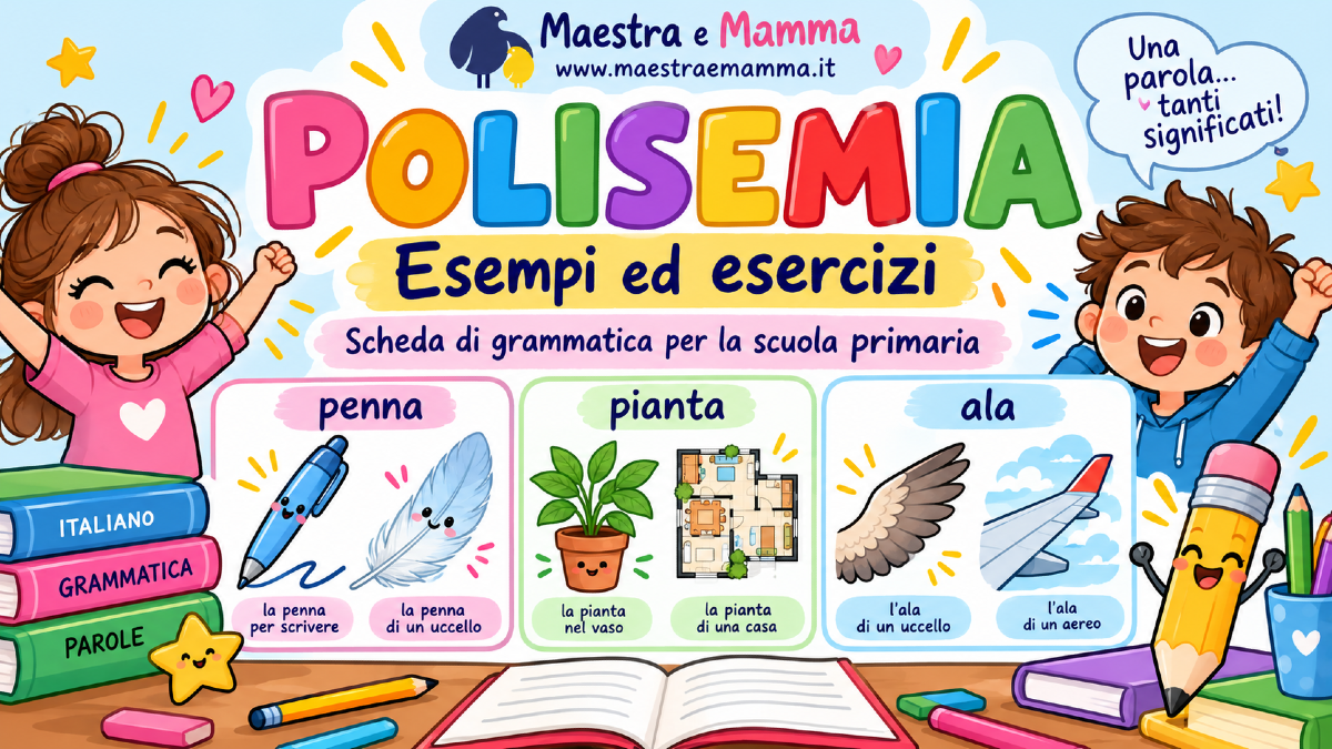 Polisemia: esempi ed esercizi per la scuola primaria - 