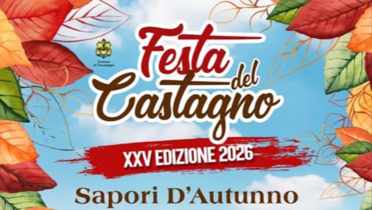 Trecastagni apre la XXV Festa del Castagno: quattro fine settimana di sapori e spettacoli - 