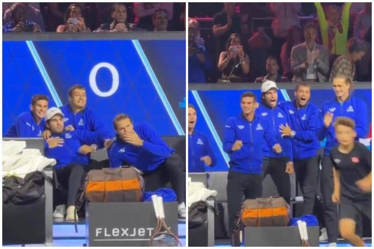 Alcaraz scatenato in Laver Cup, la reazione show dopo il match point - Video - 