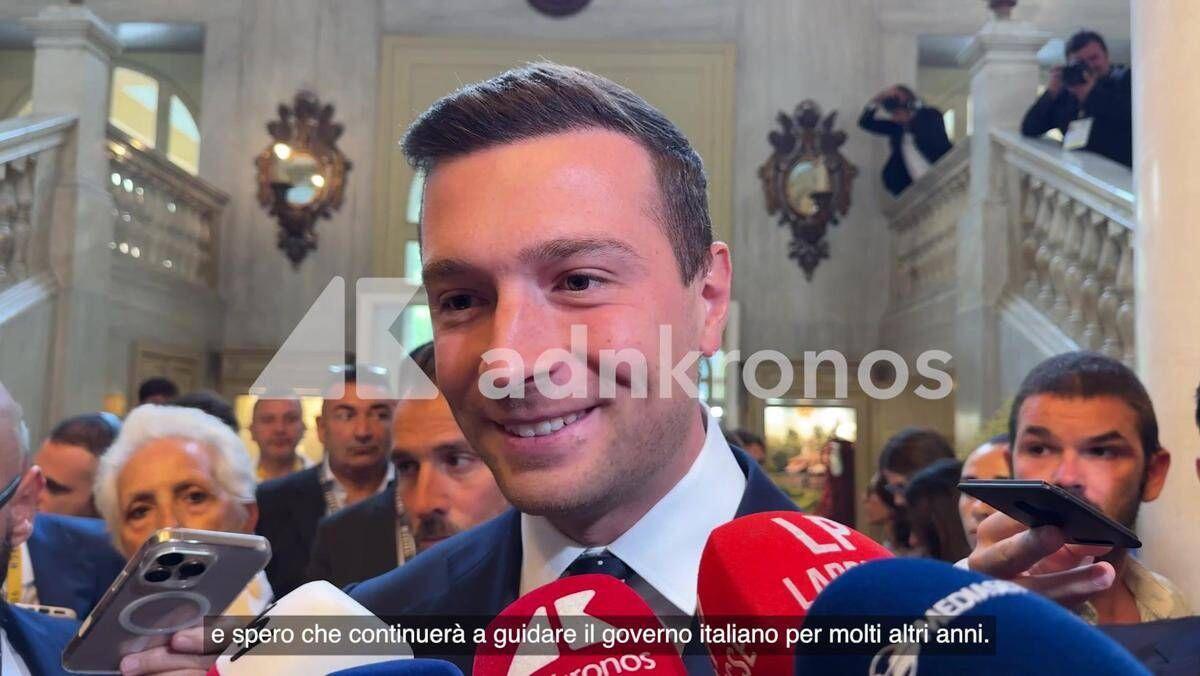 Bardella elogia il governo di Meloni e Salvini: "Spero continui per anni" - Video - 