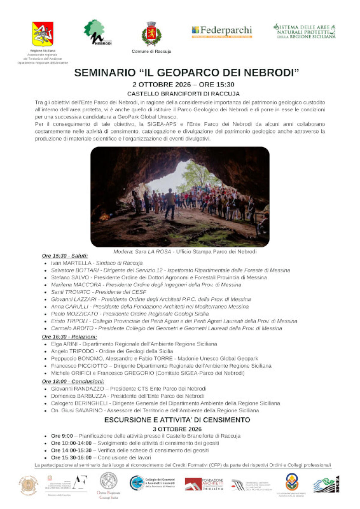 Nebrodi verso il Geoparco UNESCO: il seminario di Raccuja tra opportunità e responsabilità - 