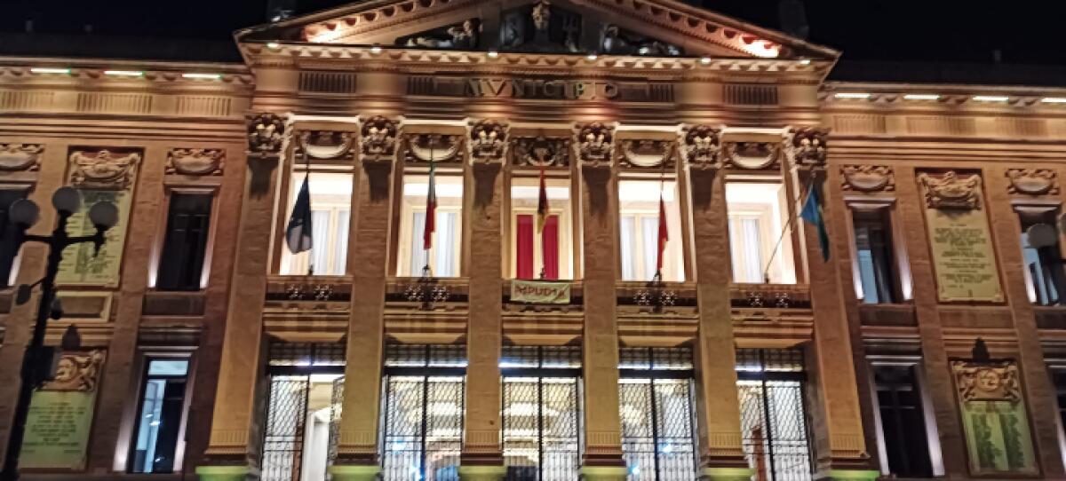Messina, Palazzo Zanca si illumina per solidarietà: oro, rosso e blu tra il 21 e il 28 settembre - 