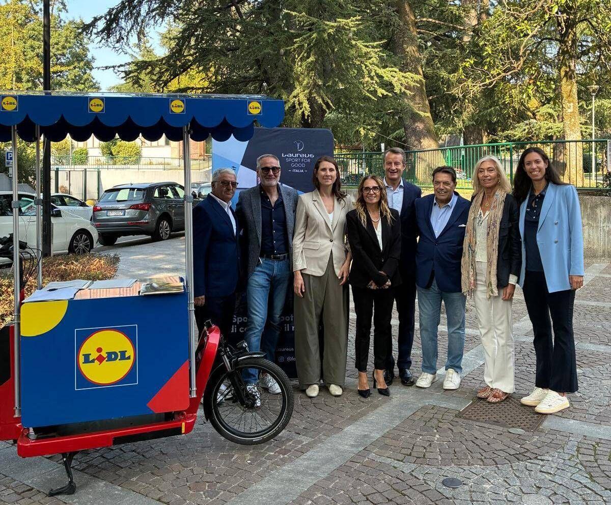 Fondazione Laureus e Lidl presentano progetto 'Cycling for good' - 