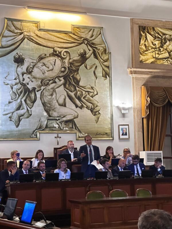 Catania, Consiglio prende atto della Relazione annuale del sindaco Trantino (luglio 2025–giugno 2026)
