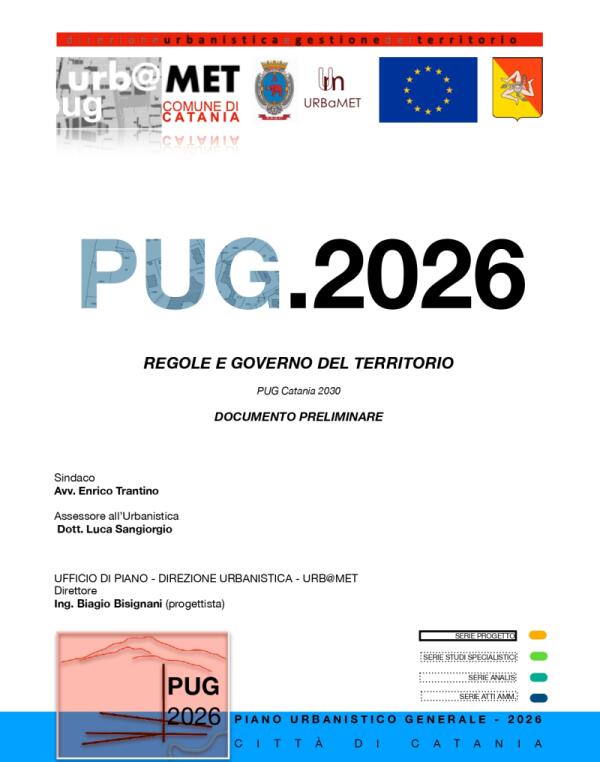 Catania verso il nuovo PUG: Documento preliminare vicino all'adozione dopo 60 anni
