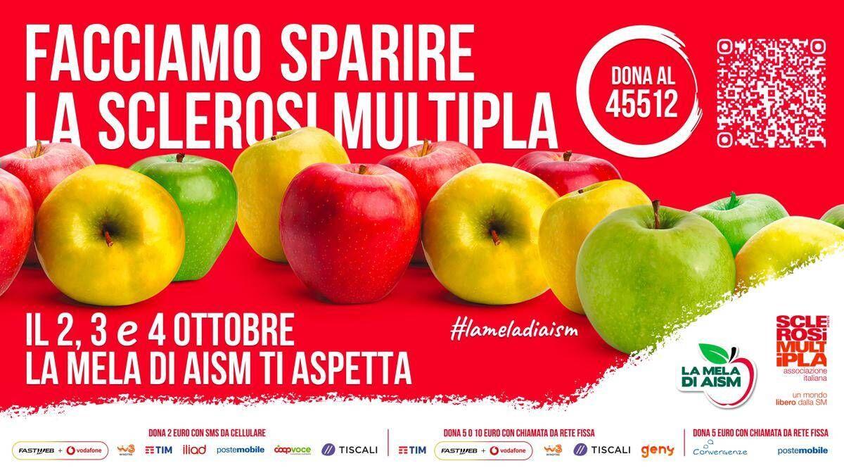 La mela Aism, in 5mila piazze l’iniziativa per un futuro libero da sclerosi multipla - 