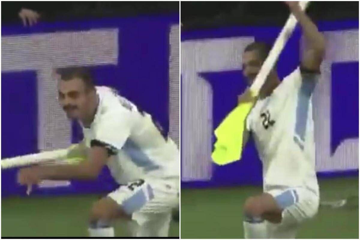 Israele choc in Nations League, attaccante segna e mima uno sparo - Video - 