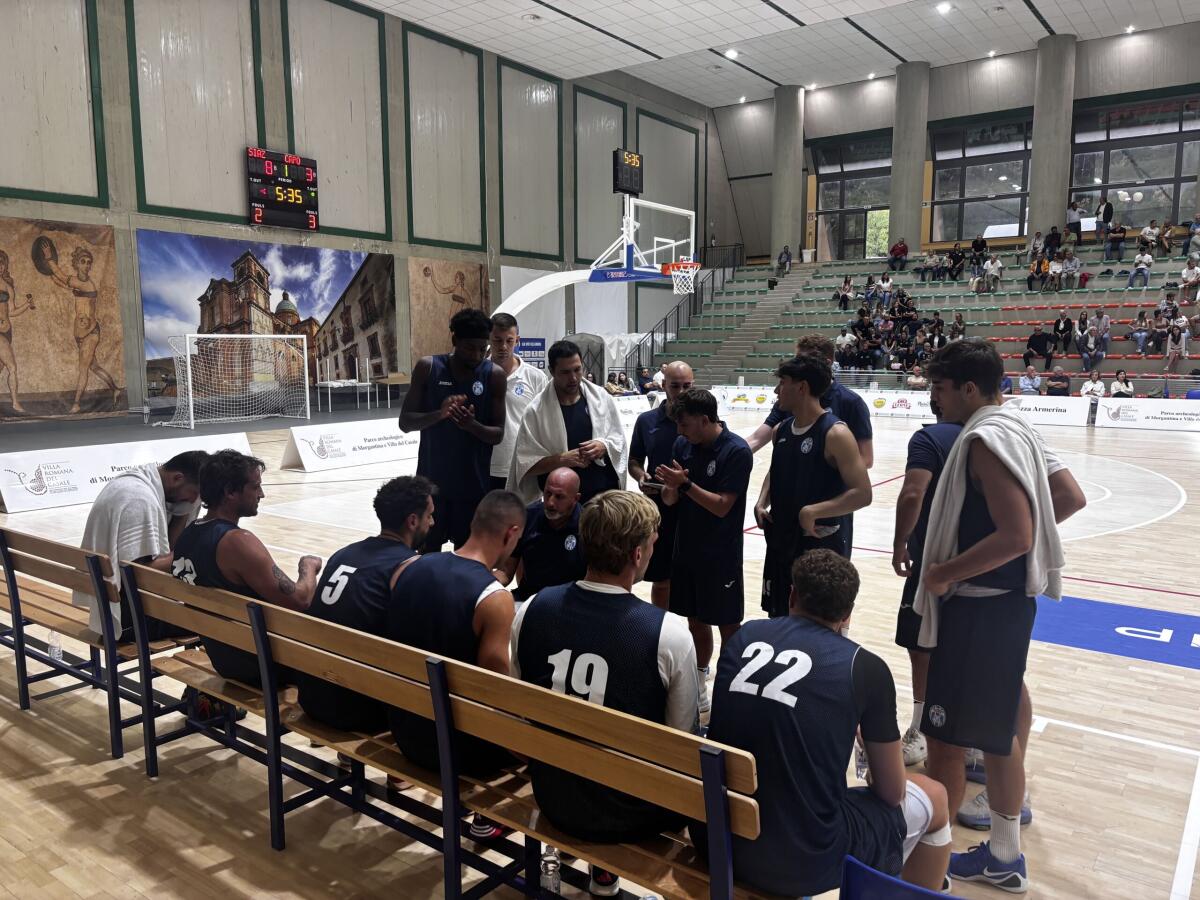 Infodrive Capo d’Orlando cede 74-73 a Piazza Armerina: si chiude la preseason