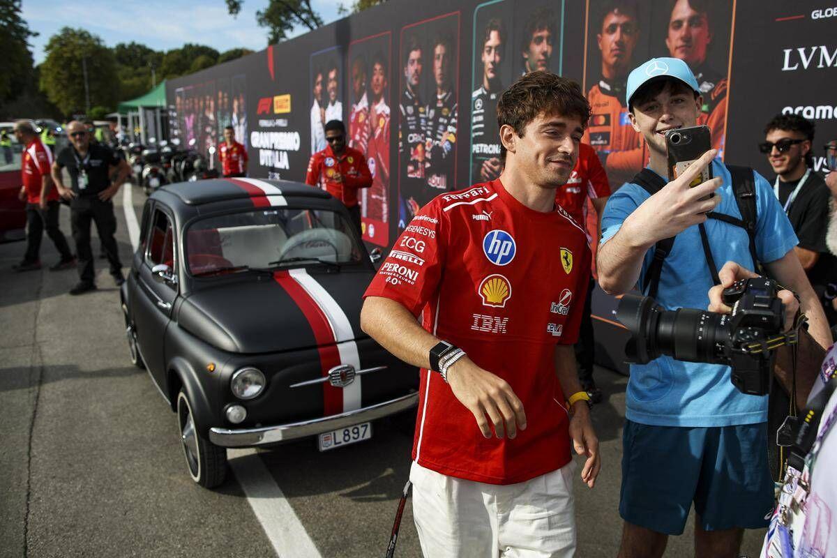 Gp Monza, Leclerc 'risponde' a Hamilton: l'arrivo in 500 al Gran Premio d'Italia - Video - 