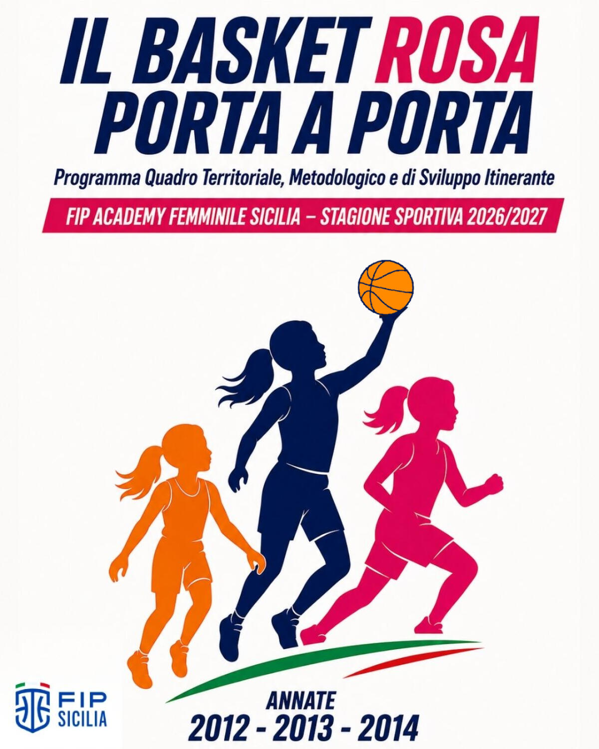 La FIP Sicilia lancia “Basket Rosa Porta a Porta” per frenare l’abbandono giovanile - 