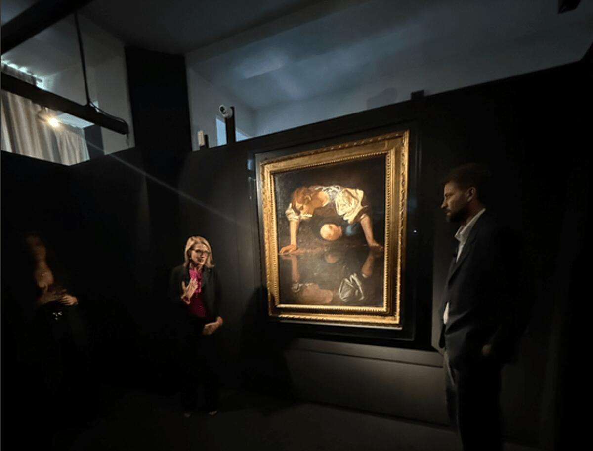 Mostre, a Potenza 'Caravaggio. Narciso, il mito di un capolavoro' - 