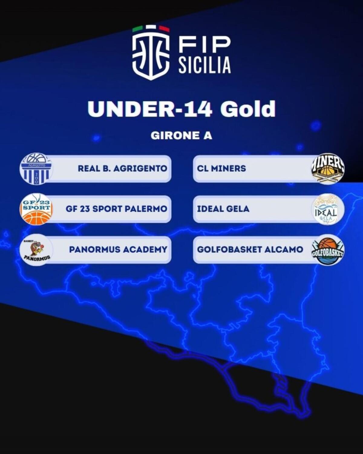U14 Gold Sicilia: Open Day il 24 e 25 ottobre aprono la stagione giovanile - 