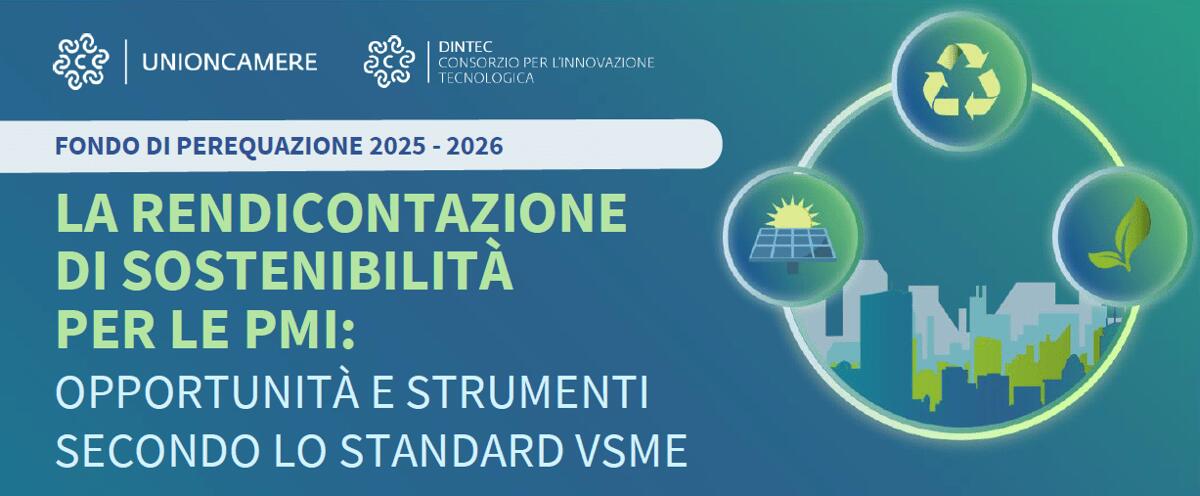 Da Unioncamere e Camcom E.Romagna aiuto alle pmi per rendicontazione sostenibilità con standard Vsme - 