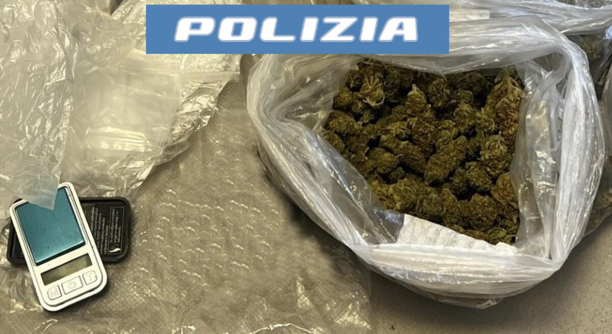 Sorpreso con 110 g di marijuana vicino alla Questura: pusher catanese arrestato - 