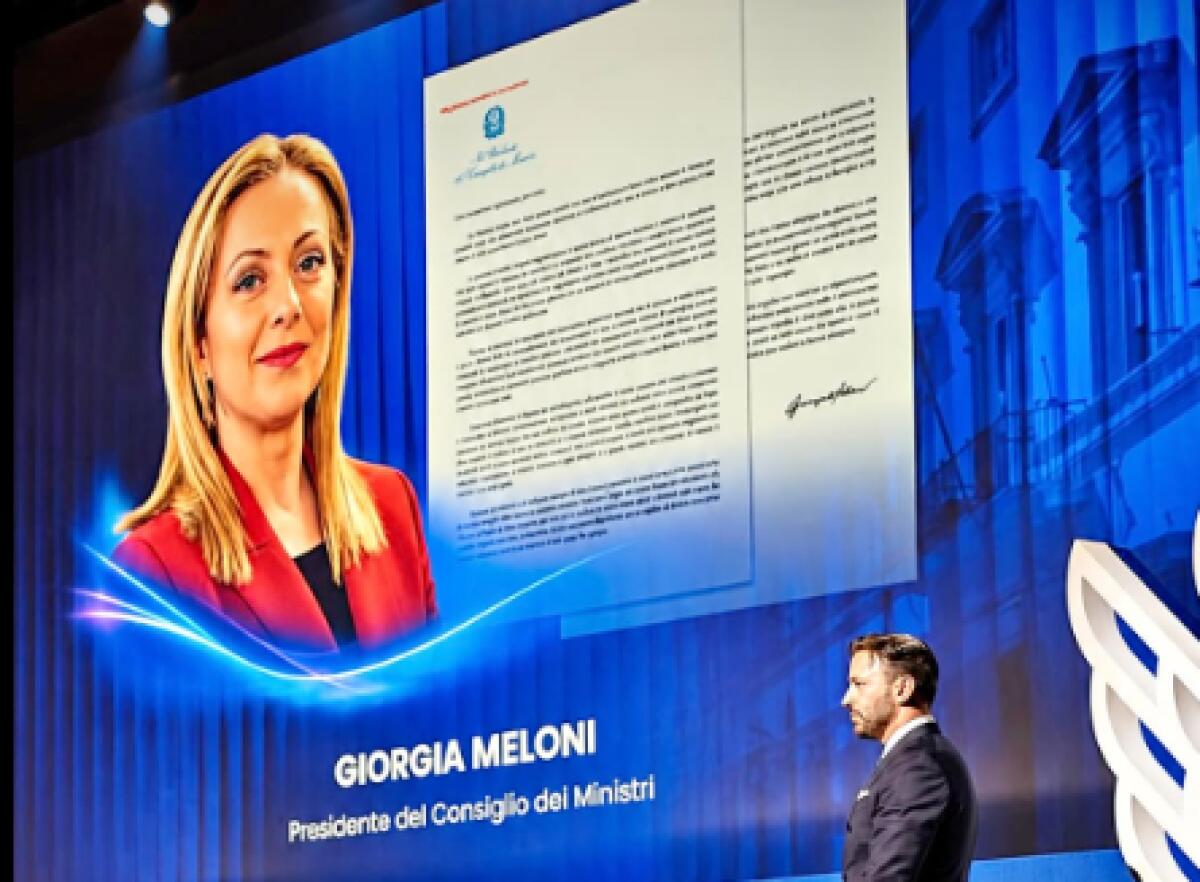 Meloni a Conflavoro: Pmi 'spina dorsale', Stato alleato; 21 mld di taglio al cuneo e concordato biennale - 