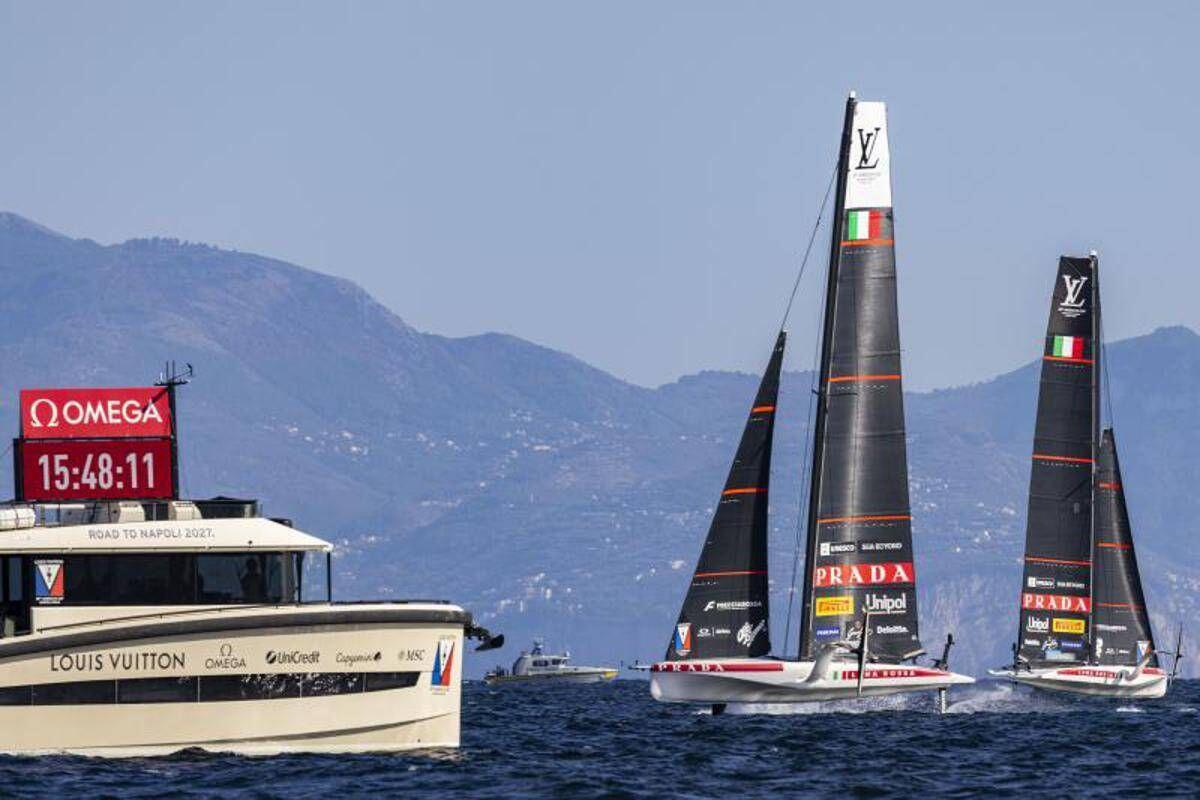 America's Cup, Luna Rossa in testa dopo regate preliminari a Napoli - 