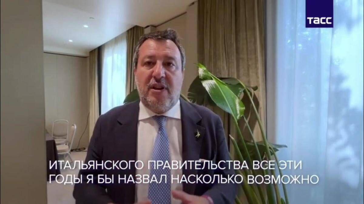 Salvini intervistato dalla Tass: "Da giornalista parlo con tutti e spero nella pace" - Video - 