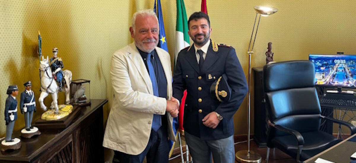 Messina: la Questura accoglie il Commissario Capo Carlo Alberto Pulejo - 
