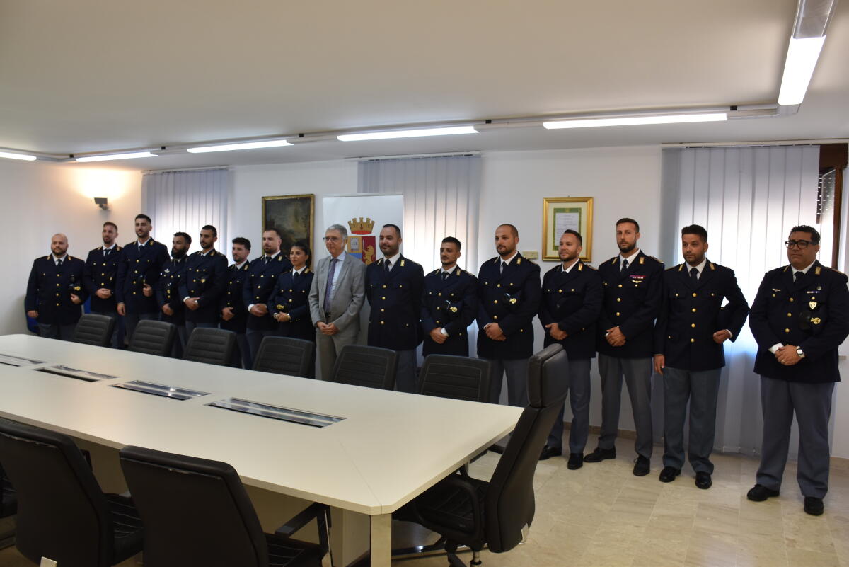 Trapani: 23 nuovi agenti assegnati in Questura e nei commissariati per rafforzare il controllo - 