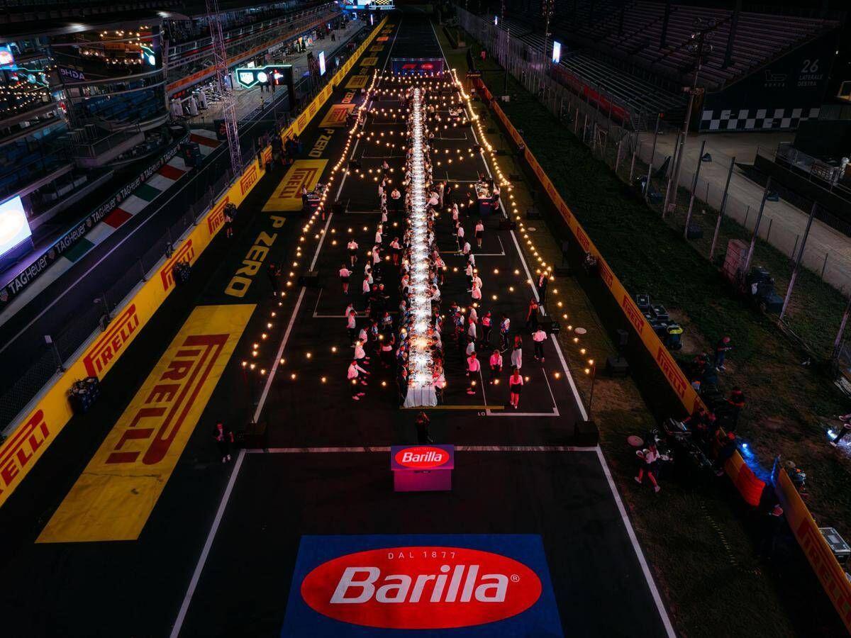 Barilla, con 'La tavolata' riunisce la famiglia del paddock sulla griglia di partenza di Monza﻿ - 