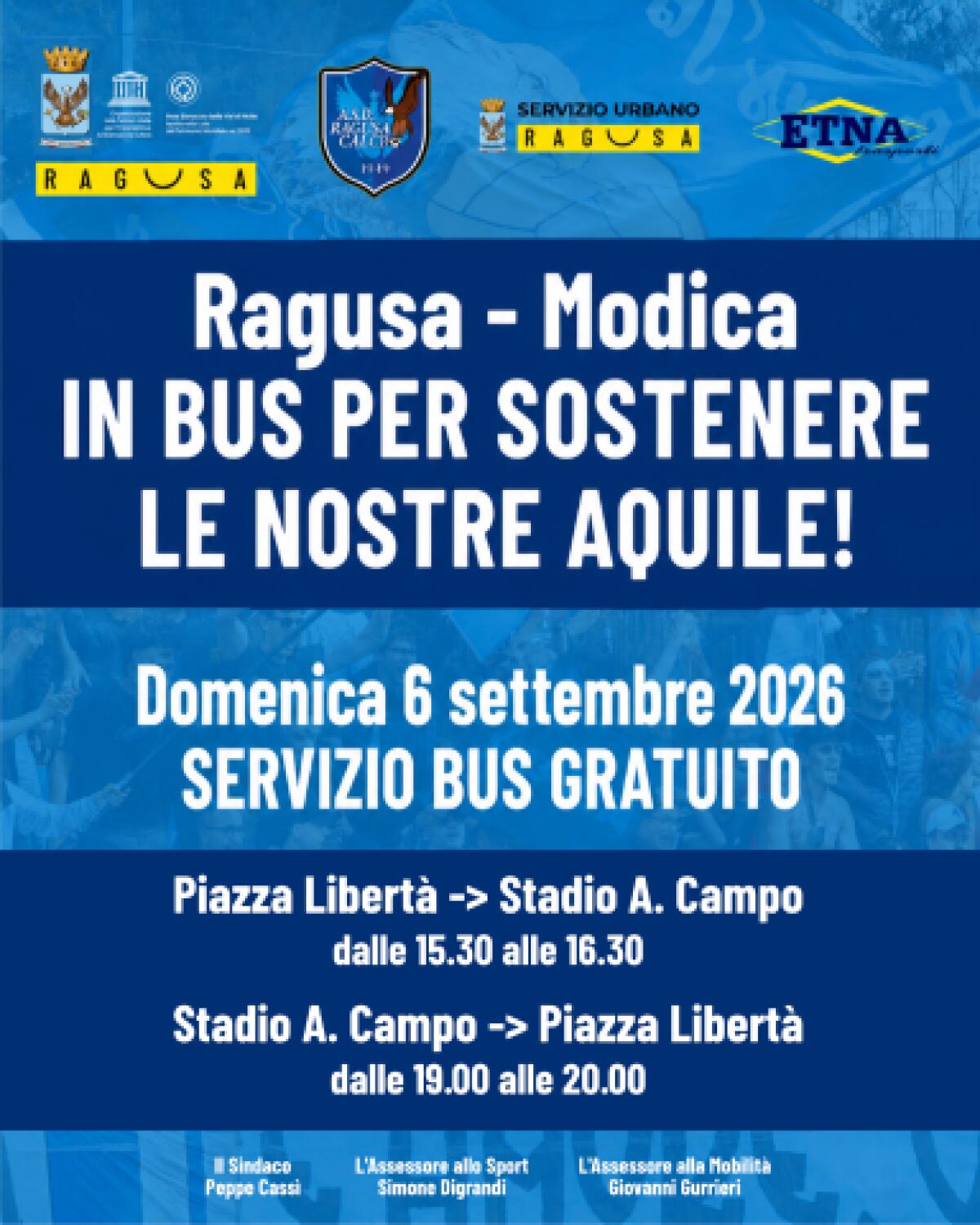 Stadio Aldo Campo: prato nuovo e bus gratuito per la partita di domenica 6 settembre - 