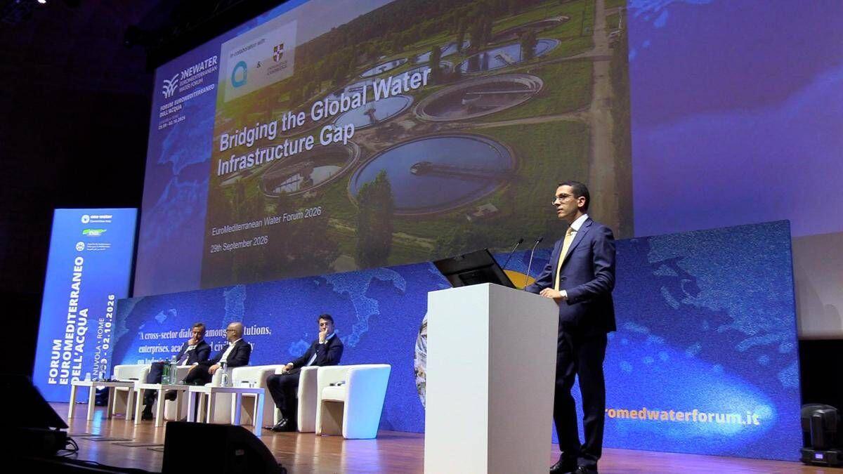 Acqua: Pastorello (Acea): "Nell'area euromediterranea gap da 1.200 mld e 28 milioni di posti di lavoro" - 