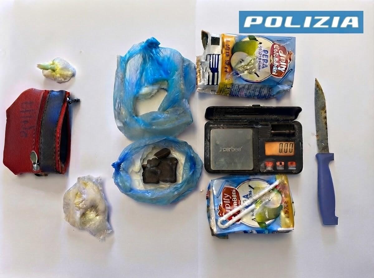 Giro di vite anti‑droga a Castelvetrano: arrestati due giovani, sequestrati 150 g di crack e 4 g di cocaina - 