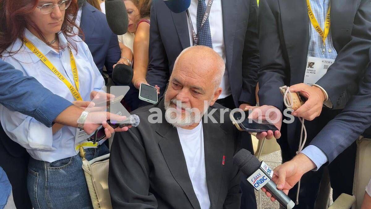 Edi Rama a Cernobbio: "La differenza tra Vannacci e Meloni? Giorgia è brava e bella" - Video - 