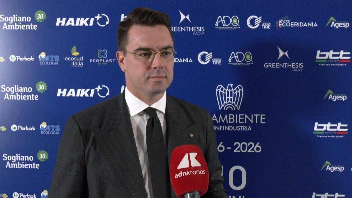 Notarangelo (Cisambiente Confindustria): "Imprese industria ambientale pronte a investire" - 
