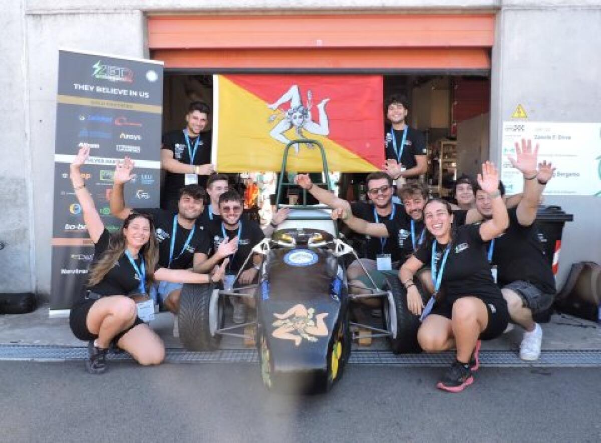 Zancle E-Drive (UniMe) a Formula Student 2026: scocca in juta riciclata dai sacchi di caffè - 